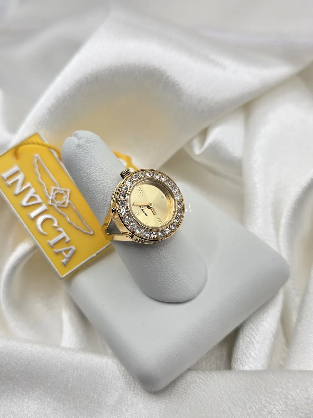 Invicta Gold Tone Ring Watch